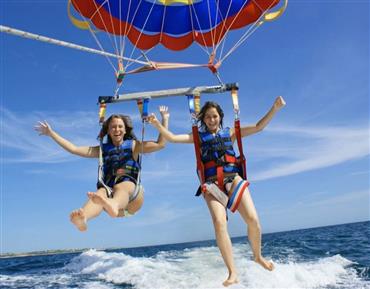 Parasailing-Abenteuer mit Hotelabholung